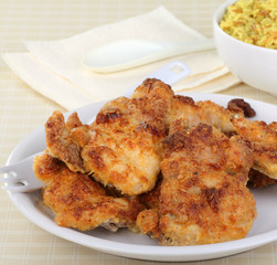 Plate of Baked Chicken