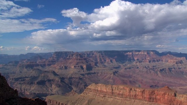 Wide timelapse shot from the Grand Canyon