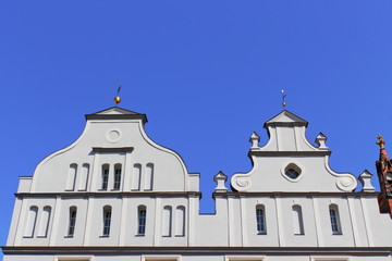 Fototapeta premium Hausgiebel