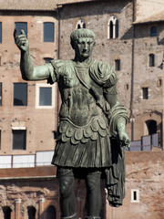 Statue of Trajan in Rome