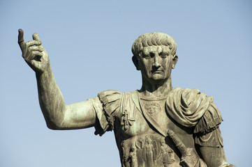 Statue of Trajan in Rome