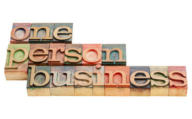 one person business
