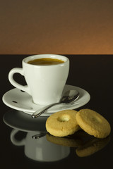 caffè e biscotti