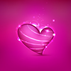 Shiny Valentine Heart