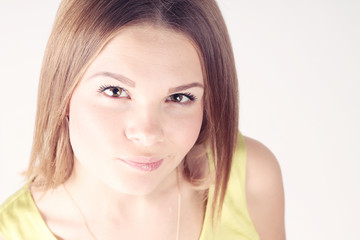 Obraz premium Portrait of beautiful girl