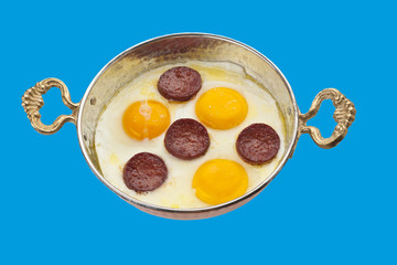 Eier mit Sucuk