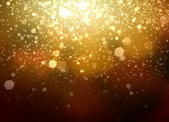 Gold abstract light background