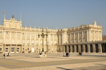 Obraz premium Palacio real de Madrid