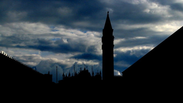 Italy Venice San Marco clouds