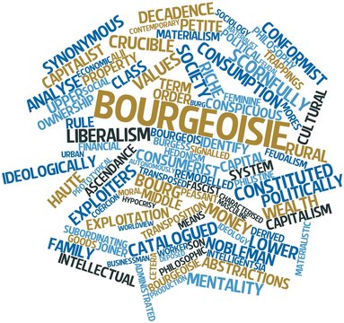 Word cloud for Bourgeoisie
