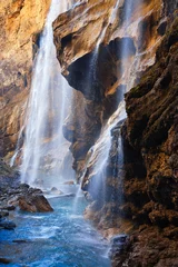 Foto op Canvas Caucasian waterfalls-3 © Maxim Malevich