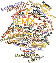 Word cloud for Remix