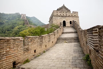 Fotobehang Chinese Muur great wall of china