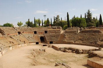 Anfiteatro romano en Mérida