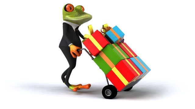 Fun frog