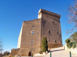 The Papal seat, in Chateauneuf-du-Pape