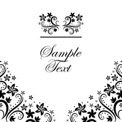 vector floral background