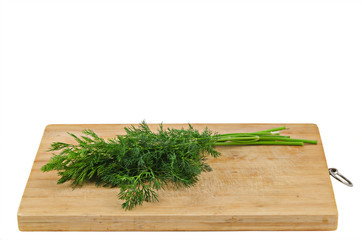 Fresh vegetables on a cutting board