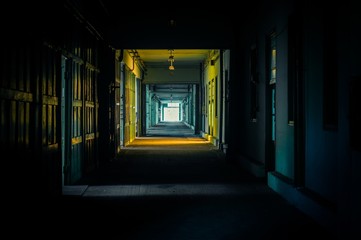 Light at the end of the hallway