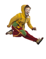 Life of clowns. All series by a key word mimes.