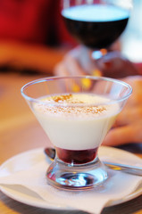 Tasty dessert (mousse)