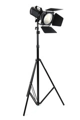 Studio lighting isolated on white