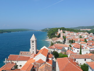 Fototapeta premium view of rab