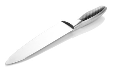 Carving knife isolated on white