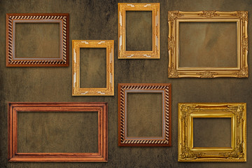 Picture frame on  wall