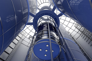 The elevator © Kovalenko I