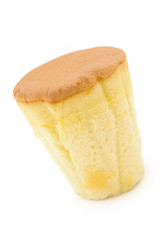 Fototapeta na wymiar cup shape sponge cake