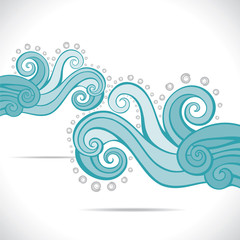 abstract swirl design