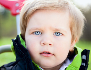 Portrait of a  little boy