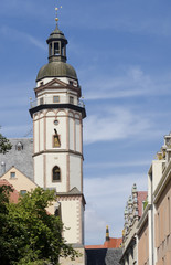 Fototapeta na wymiar Wieża kościoła św Tomasza