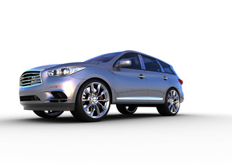Naklejka premium Modern Suv 