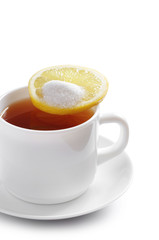 Tea with lemon