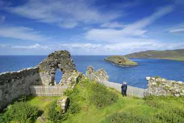 Fototapeta premium Duntulm Castle - Isle of Skye