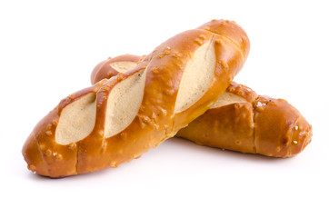 Zwei Laugenstangen