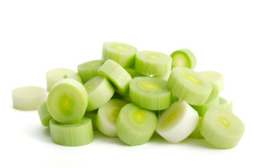 Geschnittener Lauch