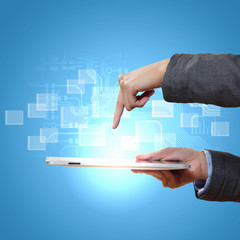 Touch screen computer device