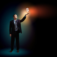 Modern people doing business concept