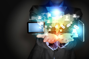 Touch screen computer device