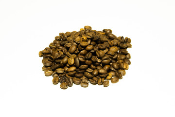 ground coffee beans