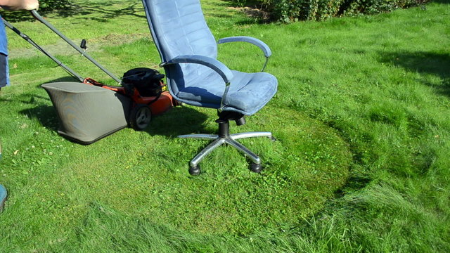 fast concept man short rubber boot lawn cutter office boss chair