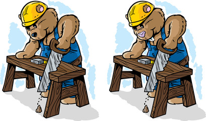 Bear and beaver © Danomyte