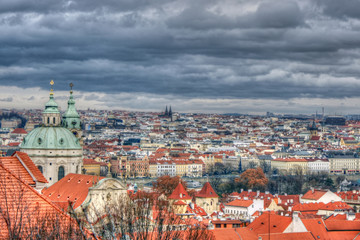 Fototapeta na wymiar Praga Panorama