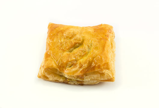 puff pie on isolate