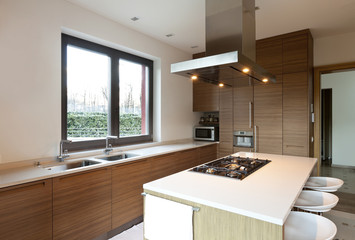 beautiful apartment, interior, kitchen