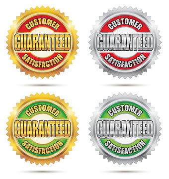 Customer Satisfaction Guaranteed Seal