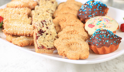 A variety of delicious culinary products.